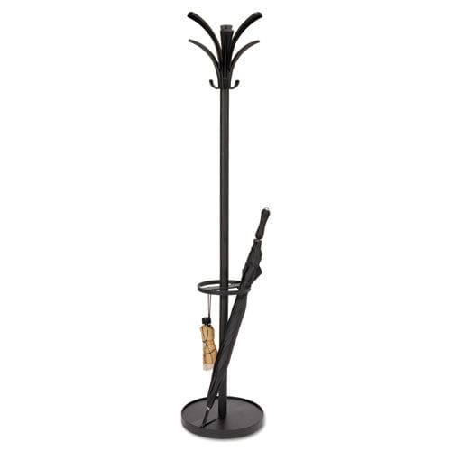 Alba Brio Coat Stand 13.75w X 13.75d X 66.25h Black - Furniture - Alba™