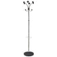 Alba Chromy Coat Stand 12 Knobs 16w X 16d X 70.5h Chrome/black - Furniture - Alba™