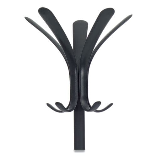 Alba Cleo Coat Stand Stand Alone Rack Ten Knobs Steel/plastic 19.75w X 19.75d X 68.9h Black - Furniture - Alba™