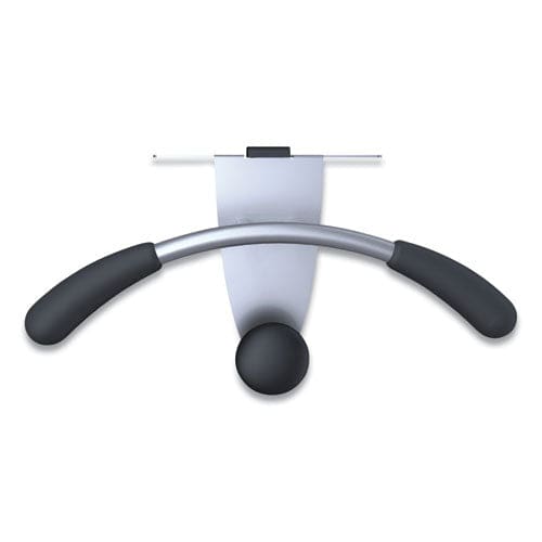 Alba Hanger Shaped Partition Coat Hook Metal/foam/abs Silver/black - Furniture - Alba™