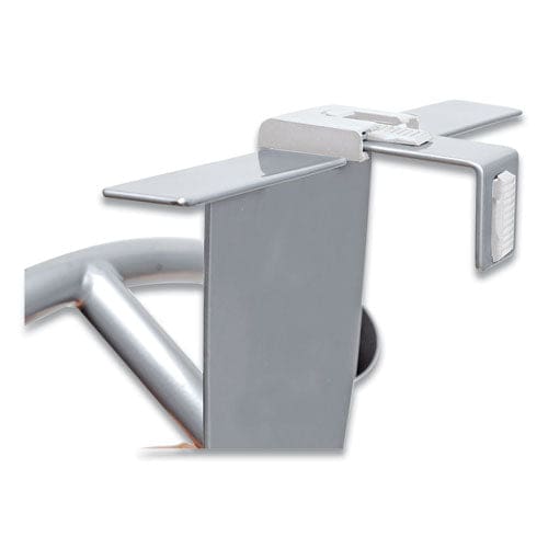 Alba Hanger Shaped Partition Coat Hook Metal/foam/abs Silver/black - Furniture - Alba™