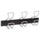 Alba Wall-mount Coat Hooks 18.11 X 2.95 X 6.45 Metal Silver 22 Lb Capacity - Furniture - Alba™