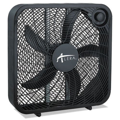 Alera 3-speed Box Fan Black - Janitorial & Sanitation - Alera®