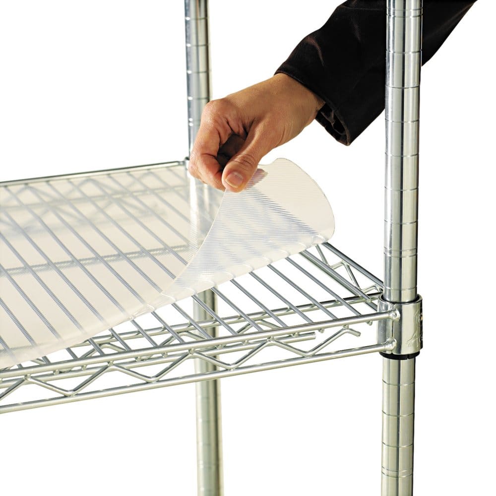 Alera 48 x 24 Shelf Liners for Wire Shelving Units Clear - 4 pack - Garage & Tool Organization - Alera