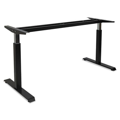 Alera Adaptivergo Pneumatic Height-adjustable Table Base 59.06w X 28.35d X 26.18 To 39.57h Black - Furniture - Alera®