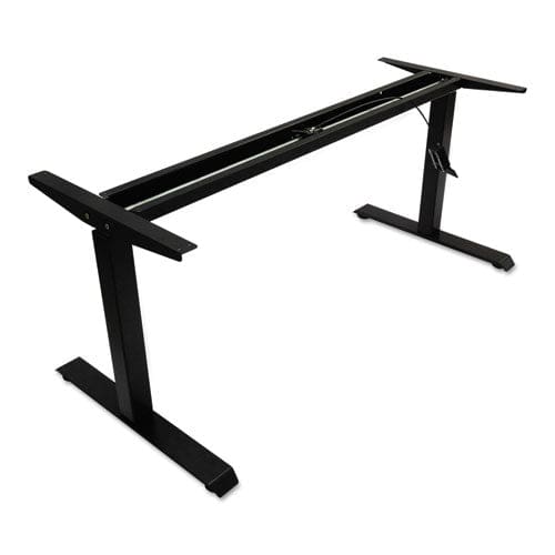 Alera Adaptivergo Pneumatic Height-adjustable Table Base 59.06w X 28.35d X 26.18 To 39.57h Black - Furniture - Alera®