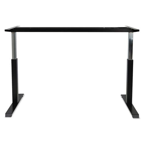 Alera Adaptivergo Pneumatic Height-adjustable Table Base 59.06w X 28.35d X 26.18 To 39.57h Black - Furniture - Alera®