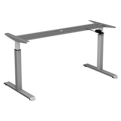 Alera Adaptivergo Pneumatic Height-adjustable Table Base 59.06w X 28.35d X 26.18 To 39.57h Gray - Furniture - Alera®