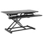 Alera Adaptivergo Two-tier Sit-stand Lifting Workstation 37.38 X 26.13 X 4.69 To 19.88 Black - Furniture - Alera®