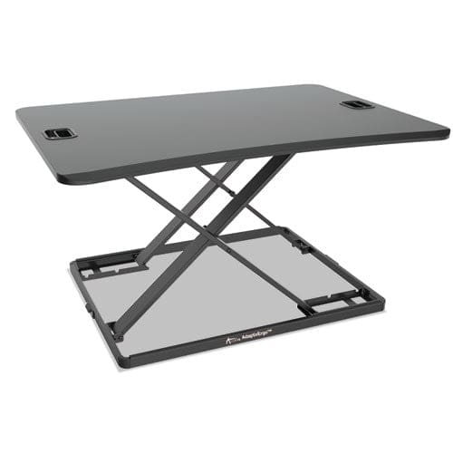 Alera Adaptivergo Ultra-slim Sit-stand Desk 31.33 X 21.63 X 1.5 To 16 Black - Furniture - Alera®