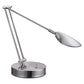 Alera Adjustable Led Task Lamp With Usb Port 11w X 6.25d X 26h Brushed Nickel - School Supplies - Alera®