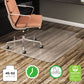 Alera All Day Use Non-studded Chair Mat For Hard Floors 45 X 53 Wide Lipped Clear - Furniture - Alera®