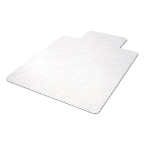 Alera All Day Use Non-studded Chair Mat For Hard Floors 45 X 53 Wide Lipped Clear - Furniture - Alera®
