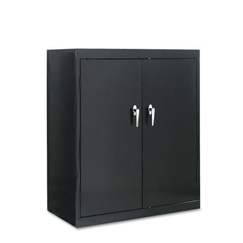 Alera Assembled 72 High Heavy-duty Welded Storage Cabinet Four Adjustable Shelves 36w X 18d Black - Furniture - Alera®