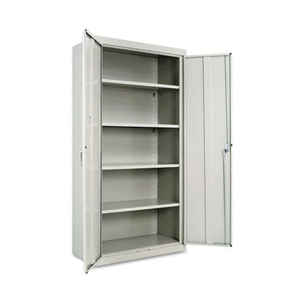 Alera Assembled 72 High Heavy-duty Welded Storage Cabinet Four Adjustable Shelves 36w X 18d Light Gray - Furniture - Alera®