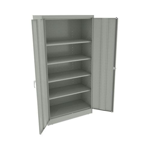 Alera Assembled 72 High Heavy-duty Welded Storage Cabinet Four Adjustable Shelves 36w X 18d Light Gray - Furniture - Alera®