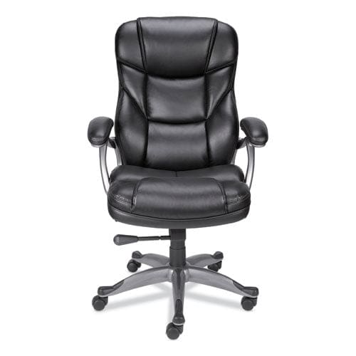 Alera Alera Birns Series High-back Task Chair Supports Up To 250 Lb 18.11 To 22.05 Seat Height Black Seat/back Chrome Base - Furniture -