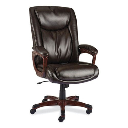 Alera Alera Darnick Series Manager Chair Supports Up To 275 Lbs 17.13 To 20.12 Seat Height Brown Seat/back Brown Base - Furniture - Alera®