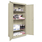 Alera Economy Assembled Storage Cabinet 36w X 18d X 72h Putty - Furniture - Alera®