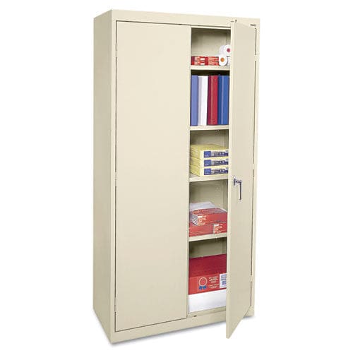 Alera Economy Assembled Storage Cabinet 36w X 18d X 72h Putty - Furniture - Alera®