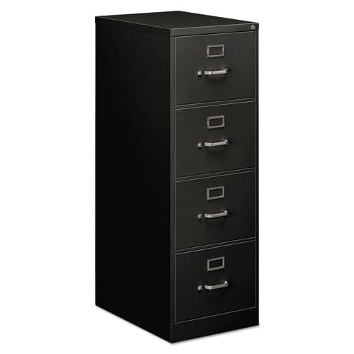 Alera Economy Vertical File 4 Letter-size File Drawers Black 15 X 25 X 52 - Furniture - Alera®