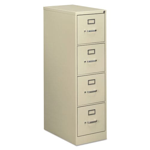 Alera Economy Vertical File 4 Letter-size File Drawers Putty 15 X 25 X 52 - Furniture - Alera®