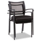 Alera Alera Eikon Series Stacking Mesh Guest Chair 20.86 X 24.01 X 33.07 Black Seat Black Back Black Base 2/carton - Furniture - Alera®