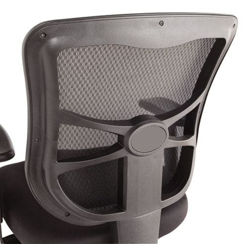 Alera Alera Elusion Series Mesh Mid-back Multifunction Chair Supports Up To 275 Lb 17.7 To 21.4 Seat Height Black - Furniture - Alera®