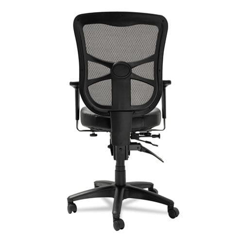 Alera Alera Elusion Series Mesh Mid-back Multifunction Chair Supports Up To 275 Lb 17.7 To 21.4 Seat Height Black - Furniture - Alera®