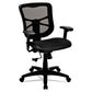 Alera Alera Elusion Series Mesh Mid-back Swivel/tilt Chair Supports 275lb 17.9 To 21.8 Seat Black Seat White Back Black Base - Furniture -