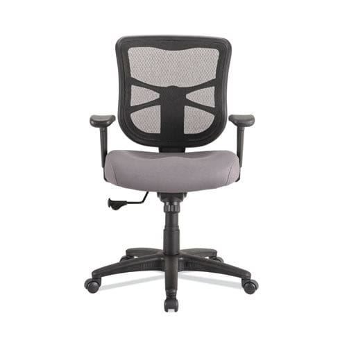 Alera Alera Elusion Series Mesh Mid-back Swivel/tilt Chair Supports Up To 275 Lb 17.9 To 21.8 Seat Height Gray Seat - Furniture - Alera®