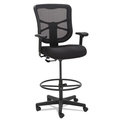 Alera Alera Elusion Series Mesh Stool Supports Up To 275 Lb 22.6 To 31.6 Seat Height Black - Office - Alera®