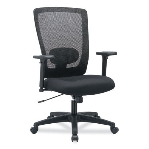 Alera Alera Envy Series Mesh High-back Swivel/tilt Chair Supports Up To 250 Lb 16.88 To 21.5 Seat Height Black - Furniture - Alera®