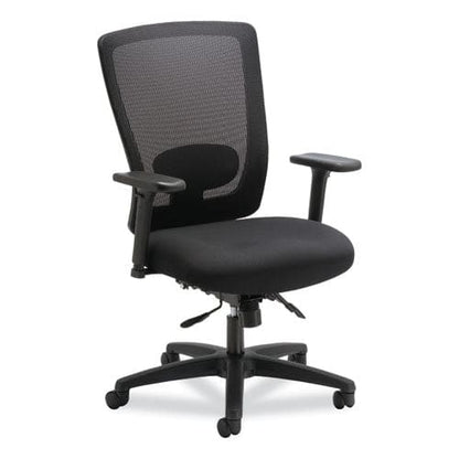 Alera Alera Envy Series Mesh Mid-back Multifunction Chair Supports Up To 250 Lb 17 To 21.5 Seat Height Black - Furniture - Alera®