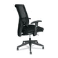 Alera Alera Epoch Series Fabric Mesh Multifunction Chair Supports Up To 275 Lb 17.63 To 22.44 Seat Height Black - Furniture - Alera®