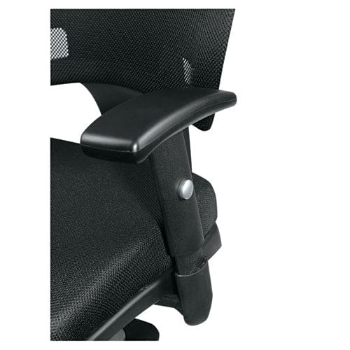 Alera Alera Epoch Series Fabric Mesh Multifunction Chair Supports Up To 275 Lb 17.63 To 22.44 Seat Height Black - Furniture - Alera®