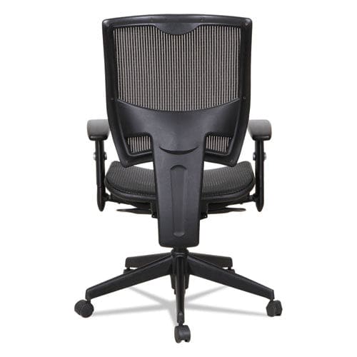 Alera Alera Epoch Series Suspension Mesh Multifunction Chair Supports Up To 275 Lb 16.25 To 21.06 Seat Height Black - Furniture - Alera®