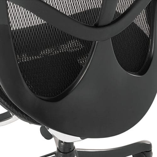 Alera Alera Eq Series Ergonomic Multifunction Mid-back Mesh Chair Supports Up To 250 Lb Black - Furniture - Alera®