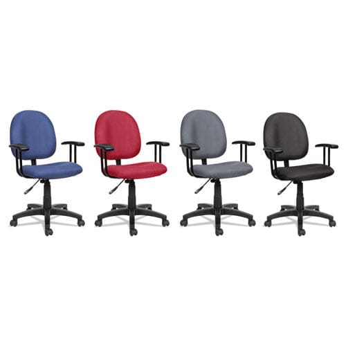 Alera Alera Essentia Series Swivel Task Chair Supports Up To 275 Lb 17.71 To 22.44 Seat Height Black - Furniture - Alera®