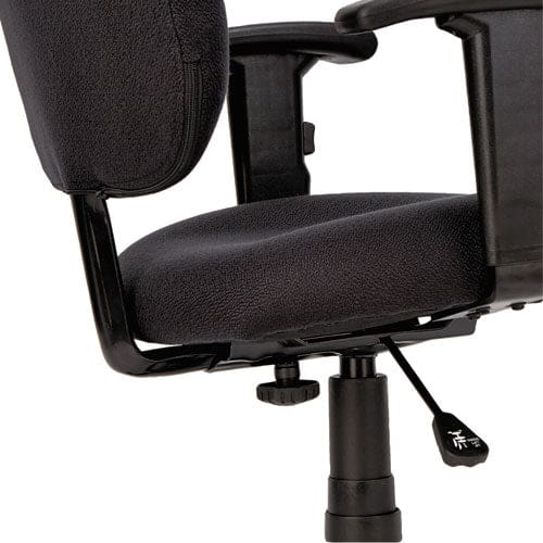 Alera Alera Essentia Series Swivel Task Chair With Adjustable Arms Supports Up To 275 Lb 17.71 To 22.44 Seat Height Black - Furniture -