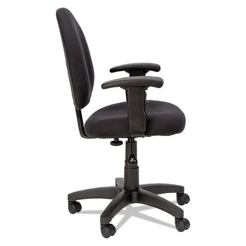 Alera Alera Essentia Series Swivel Task Chair With Adjustable Arms Supports Up To 275 Lb 17.71 To 22.44 Seat Height Black - Furniture -