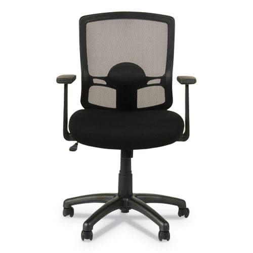 Alera Alera Etros Series Mesh Mid-back Chair Supports Up To 275 Lb 18.03 To 21.96 Seat Height Black - Furniture - Alera®