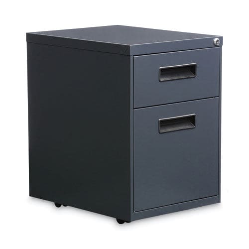 Alera File Pedestal Left Or Right 2-drawers: Box/file Legal/letter Charcoal 14.96 X 19.29 X 21.65 - Furniture - Alera®