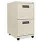 Alera File Pedestal Left Or Right 2-drawers: Box/file Legal/letter Charcoal 14.96 X 19.29 X 21.65 - Furniture - Alera®