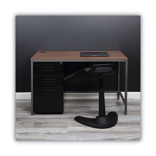 Alera File Pedestal Left Or Right 3-drawers: Box/box/file Legal/letter Black 14.96 X 19.29 X 27.75 - Furniture - Alera®