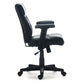 Alera Harthope Leather Task Chair Supports Up To 275 Lb Black Seat/back Black Base - Furniture - Alera®