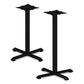 Alera Alera Hospitality Series Single-column Bases 27.5 Diameter 28.5h 300 Lb Cap Steel Black - Furniture - Alera®