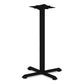 Alera Alera Hospitality Series Single-column Bases 27.5 Diameter 28.5h 300 Lb Cap Steel Black - Furniture - Alera®