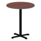 Alera Alera Hospitality Series Single-column Bases 27.5 Diameter X 40.38h 300 Lb Cap Steel Black - Furniture - Alera®