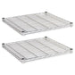 Alera Industrial Wire Shelving Extra Wire Shelves 36w X 24d Silver 2 Shelves/carton - Furniture - Alera®